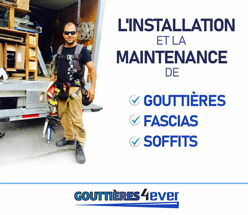 Maintenance de gouttière Vaudreuil-Dorion